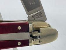 BOKER TREE BRAND 712 Solingen Germany Red Bone Lever Lock Automatic