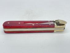 BOKER TREE BRAND 712 Solingen Germany Red Bone Lever Lock Automatic