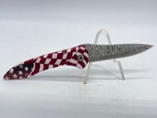 TI NIVES USA Ltd Ed Damascus Stars & Stripes Forever Textured Aluminum Automatic
