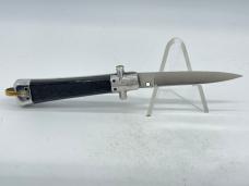 1960s BARGEON INOX France Black Switchblade Automatic