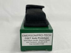 EMERSON/PRO-TECH USA CQC7 Prototype Tanto Auto #64 of 75 w/ Pouch & OMP Box