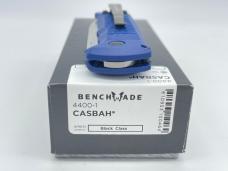 2022 BENCHMADE 4400 Casbah Button Lock Drop Point Automatic w/ Pouch & OMP Box