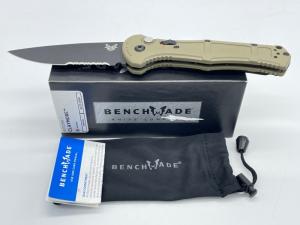 021 BENCHMADE USA 9070SBK-1 First Production Claymore Automatic w/ OMP Box