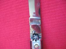 Rare Vintage Indiana Italian Slim Leverlock Switchblade Knife