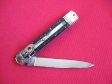 Rare Vintage Indiana Italian Slim Leverlock Switchblade Knife