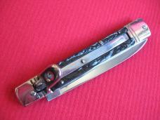 Rare Vintage Indiana Italian Slim Leverlock Switchblade Knife