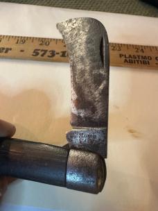 Vintage Queen Cut Co Hawkbill Pruning Knife Folding Pocket Knife USA Strong Snap