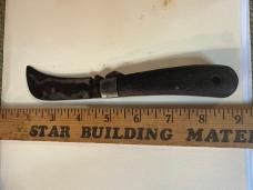 Vintage Queen Cut Co Hawkbill Pruning Knife Folding Pocket Knife USA Strong Snap
