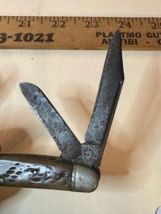 Vintage Camillus New York USA 3 Blade Stockman Pocket Knife Parts/Repair