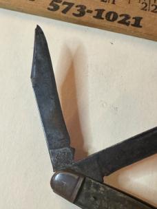 Vintage Camillus New York USA 3 Blade Stockman Pocket Knife Parts/Repair