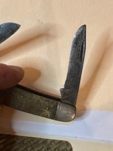 Vintage Camillus New York USA 3 Blade Stockman Pocket Knife Parts/Repair