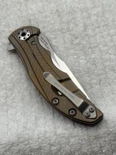 Zero Tolerance ZT0690 R J Martin Designed Flipper Knife New In Box Made In USA Discontinued