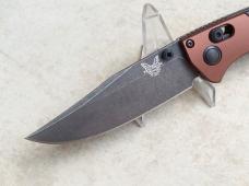 Benchmade Mini Crooked River Folding Knife 15085BK-04 Micarta Handle MagnaCut Blade - New