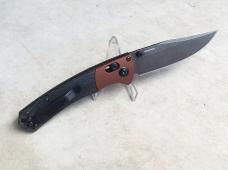 Benchmade Mini Crooked River Folding Knife 15085BK-04 Micarta Handle MagnaCut Blade - New
