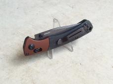 Benchmade Mini Crooked River Folding Knife 15085BK-04 Micarta Handle MagnaCut Blade - New