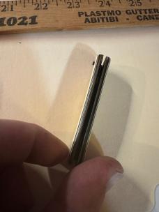 Vintage Pocket Knife Parts Knife Handle Only Possibly Remington Bone No Blades