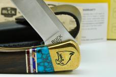 CUSTOM BRIAN YELLOWHORSE BUCK 110 THE BALD EAGLE KNIFE 