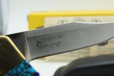 CUSTOM BRIAN YELLOWHORSE BUCK 110 THE BALD EAGLE KNIFE 