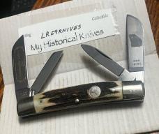 BOKER STAG 4 BLADE CONGRESS SOINGEN MINT
