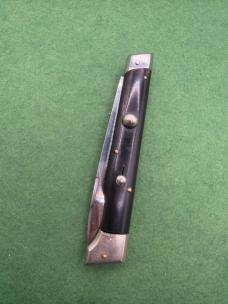 Patent Stamped M. Italy 9” Slant Bolster
