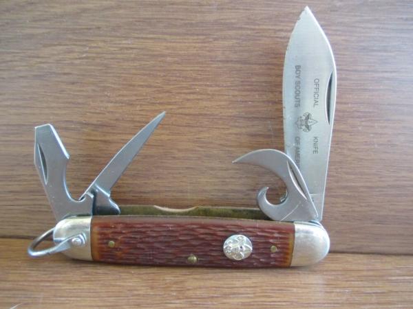 Camillus Official Boy Scout Knife With Full Etch Camillus Official Boy Scout Knife With Full Etch