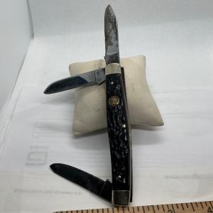 Vintage PUMA STOCKMAN 3 BLADE KNIFE