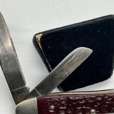 CASE MEDIUM STOCKMAN 6318HP 3 BLADE KNIFE1965-1969 