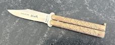 Vintage Valor Singapore Balisong aka Butterfly Knife With Box, Japan, Unused