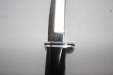 Vintage Buck 105 Knife w box and papers. NIB Pre 1986 Beige Box