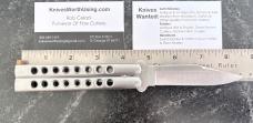 Vintage Gutmann Dragon Lock Balisong aka Butterfly Knife With Box, Japan, Unused