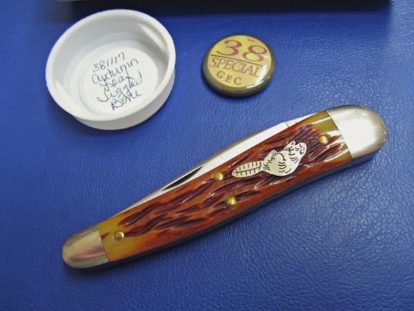 Great Eastern Tidioute GEC 381117 38 Special Autumn Leaf Jig Bone MIT Great Eastern Tidioute GEC 381117 38 Special Autumn Leaf Jig Bone MIT