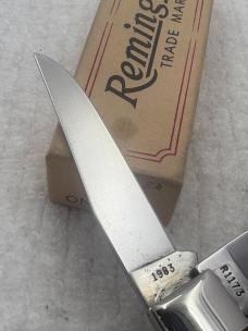 Remington Vintage 1983 Baby Bullet R1173 Knife NIB 2nd Year of Production For Bullets