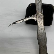Victorian FRUIT KNIFE 2BLADES 
