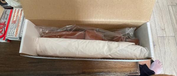 Bark River Rogue Bowie Burlwood like new in original box Bark River Rogue Bowie Burlwood like new in original box