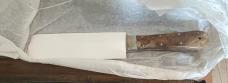 Bark River Rogue Bowie Burlwood like new in original box