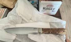 Bark River Rogue Bowie Burlwood like new in original box