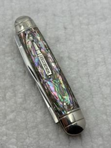 Winchester USA 2000 Cartridge Series 2 Blade 28104 Abalone Pocket Knife (66)