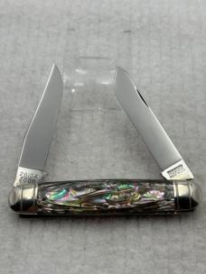 Winchester USA 2000 Cartridge Series 2 Blade 28104 Abalone Pocket Knife (66)