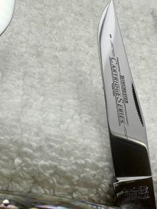 Winchester USA 2000 Cartridge Series 2 Blade 28104 Abalone Pocket Knife (66)