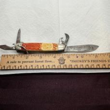 VINTAGE IMPERIAL BOY SCOUT KNIFE 4BLADES 