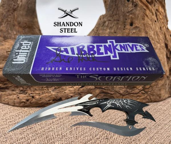 The Scorpion Knife 2001 Gil Hibben Fantasy Knife- GH2009 RARE Complete In Box The Scorpion Knife 2001 Gil Hibben Fantasy Knife- GH2009 RARE Complete In Box