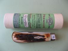 GREAT EASTERN NORTHFIELD 2006 23 JUMBO TRAPPER BURNT STAG
