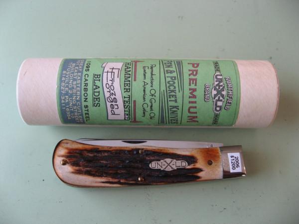 GREAT EASTERN NORTHFIELD 2006 23 JUMBO TRAPPER BURNT STAG GREAT EASTERN NORTHFIELD 2006 23 JUMBO TRAPPER BURNT STAG