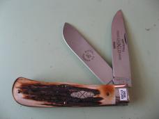 GREAT EASTERN NORTHFIELD 2006 23 JUMBO TRAPPER BURNT STAG
