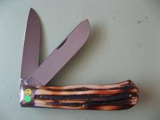 GREAT EASTERN NORTHFIELD 2006 23 JUMBO TRAPPER BURNT STAG