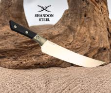 Microtech Butcher Knife Black G-10 Handle w/ Stonewash M390MK 3800B-10BK Kitchen