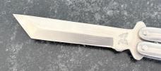 Vintage Pacific Cutlery Corp Balisong Butterfly Knife, Model 11 Tanto Blade, Used