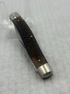 Schrade NY USA Improved  Muskrat 2 Blade Model 787 Pocket Knife (48)