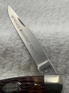Schrade NY USA Improved  Muskrat 2 Blade Model 787 Pocket Knife (48)