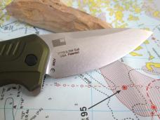 KERSHAW  USA LINK 1776OLSW Assisted Open Pocket Knife Olive 20CV